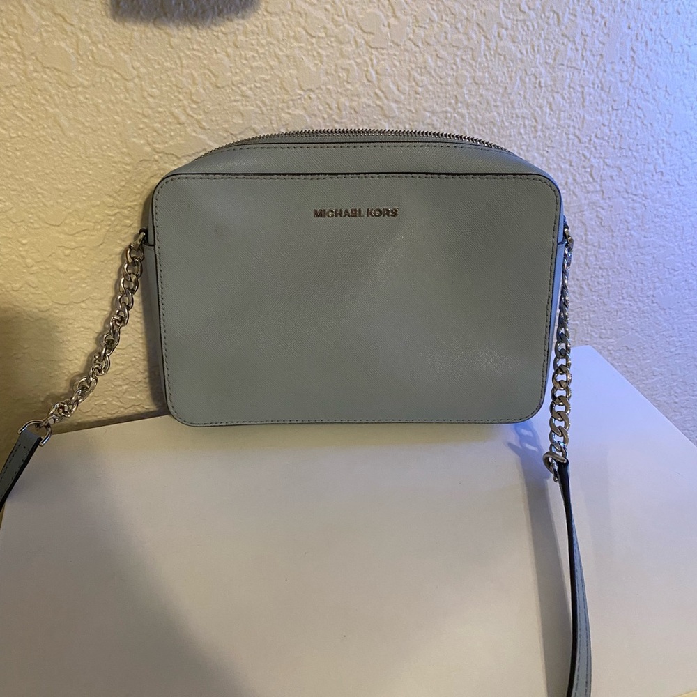 Michel kors blue crossbody
